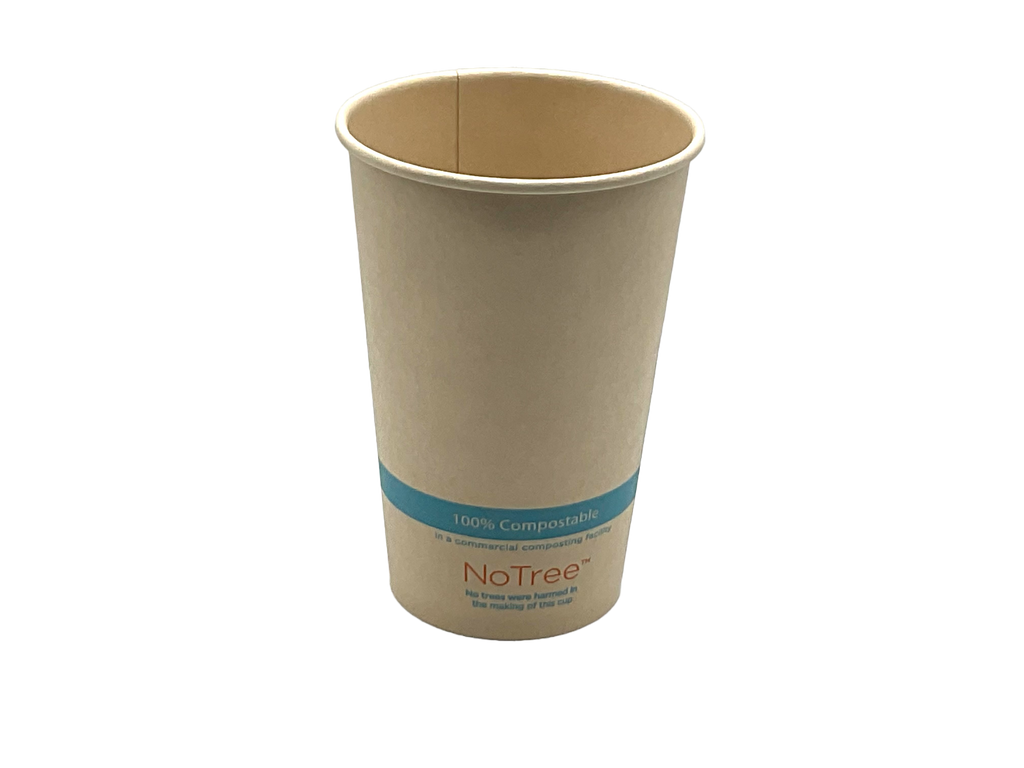 World Centric Certified Compostable 16 oz NoTree Cold Cup