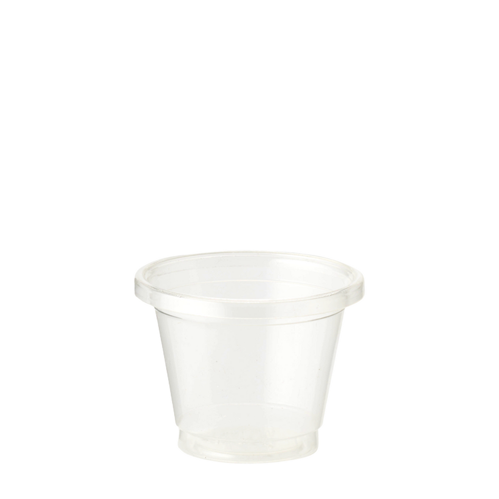 1 oz PLA Certified Compostable Clear Cold Tasting Cup