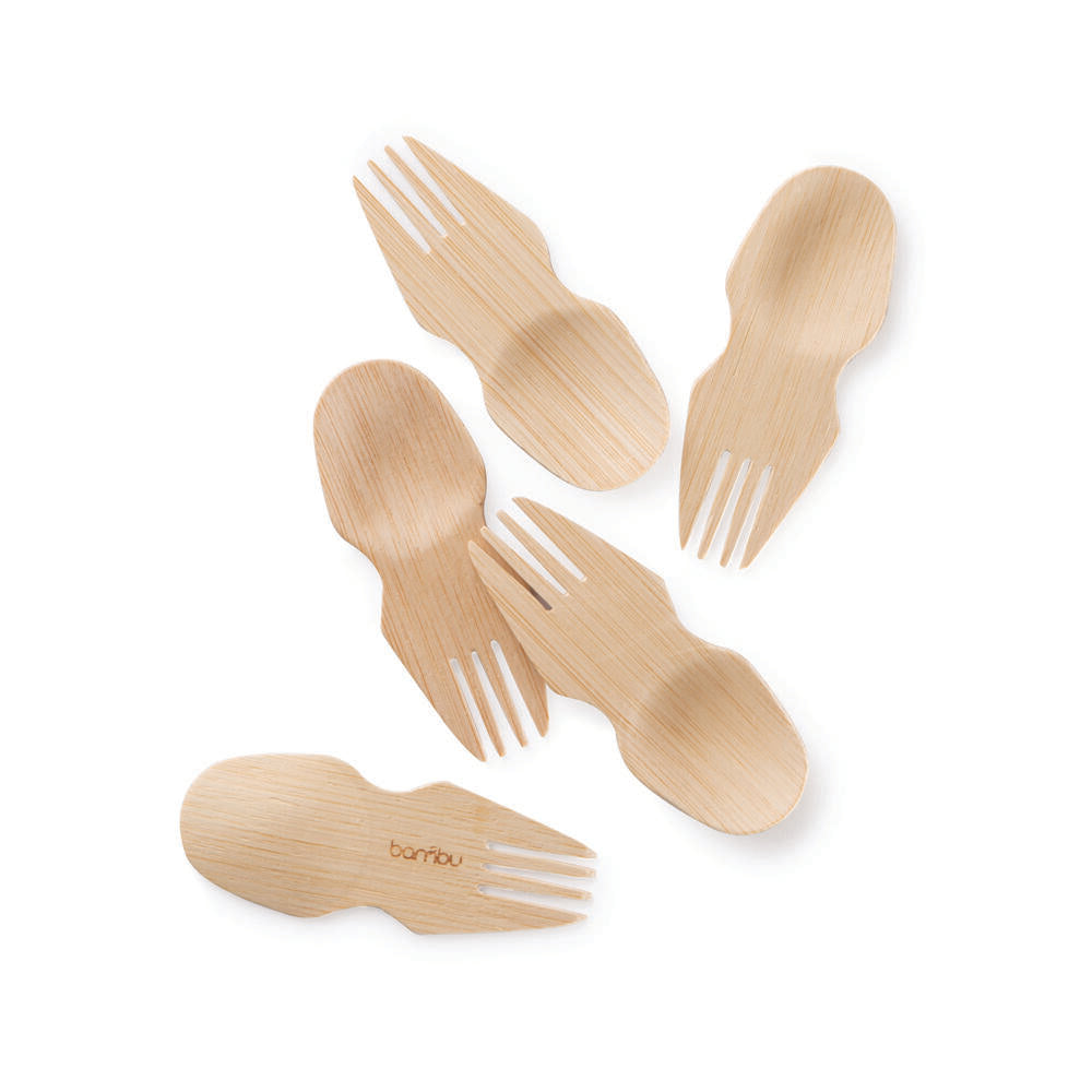 Disposable 3.5-inch Bamboo Sporks