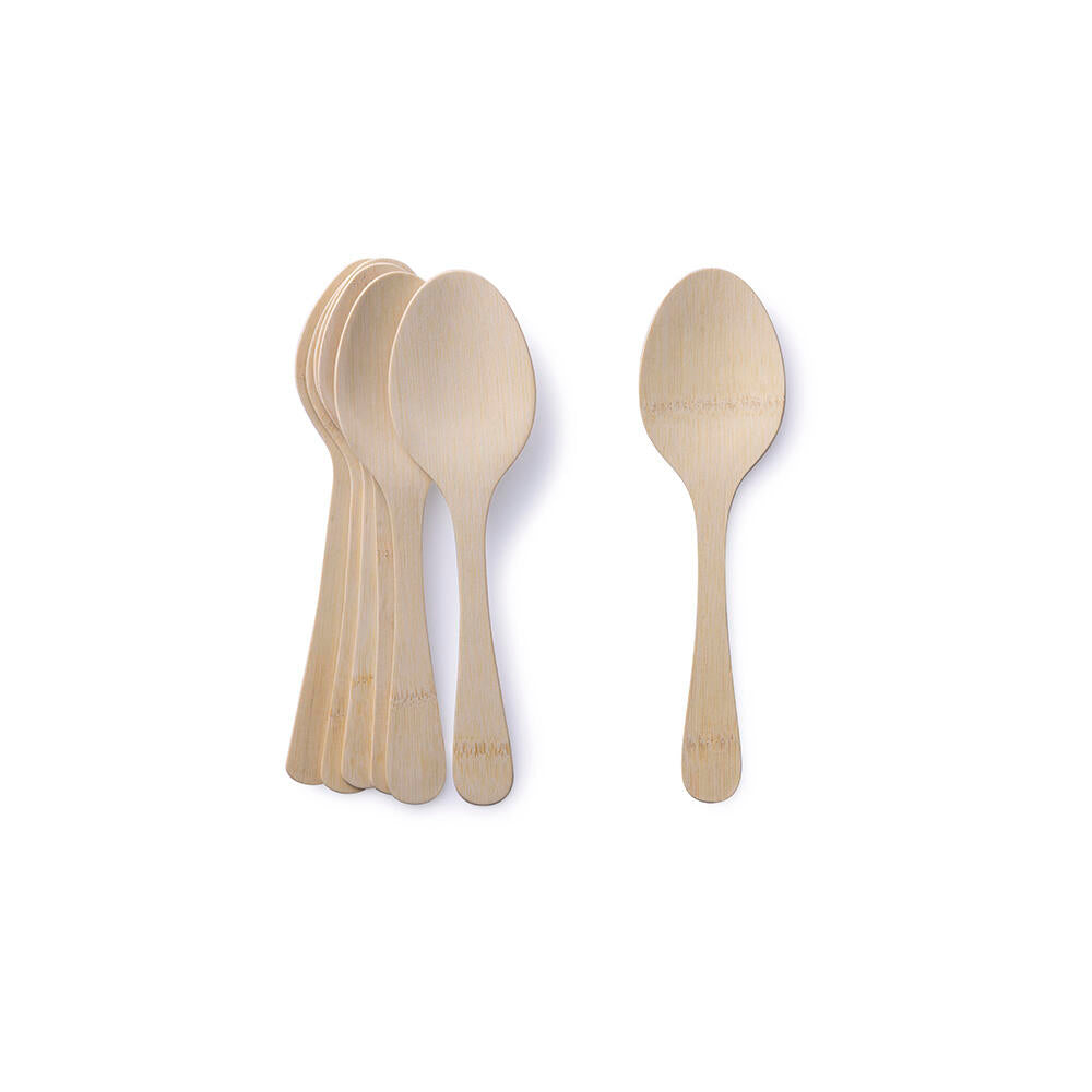 Organic Bamboo Disposable Serving Spoon