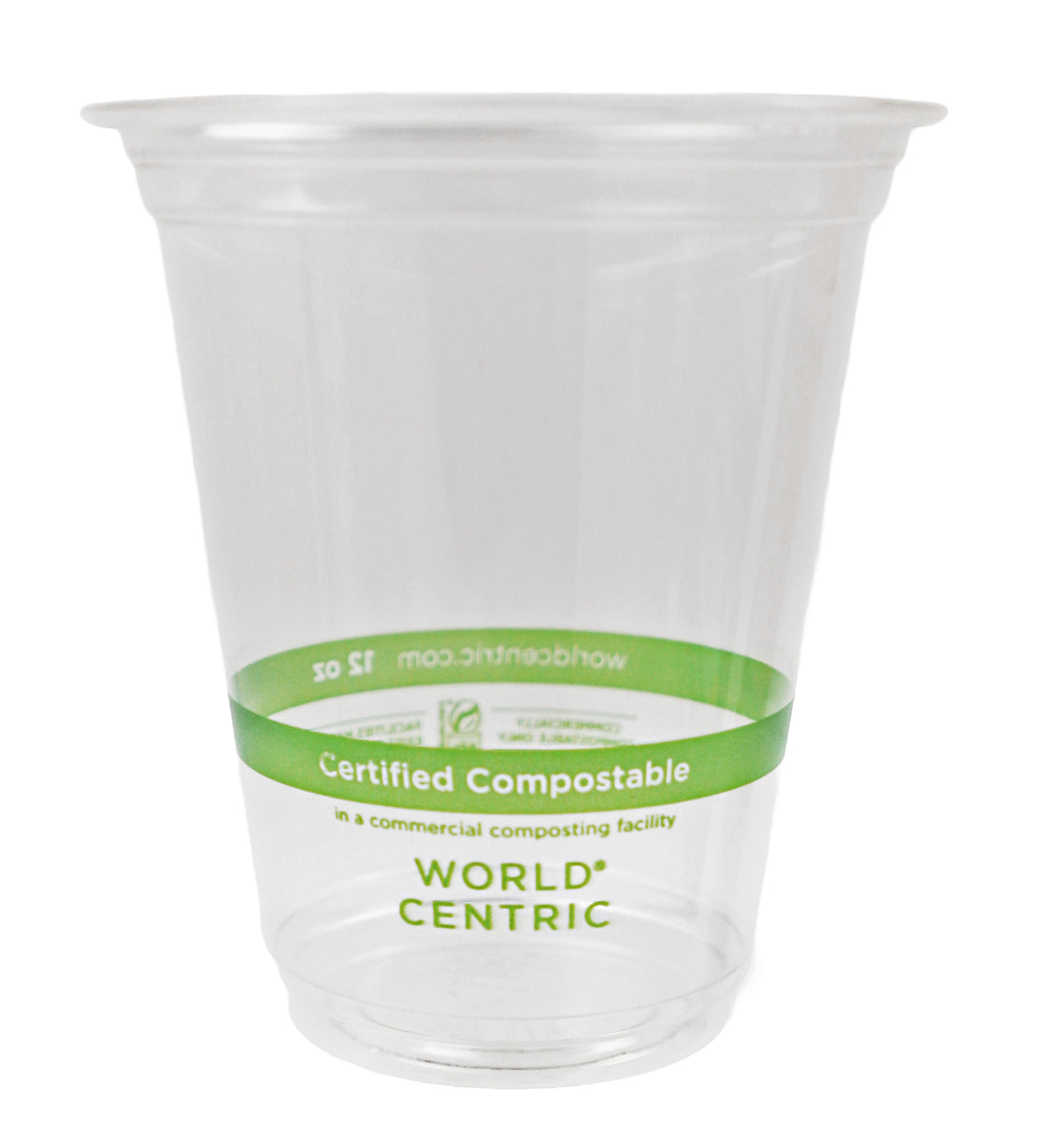 12 oz Clear Cold Cup - PLA, Compostable - Retail & Bulk Options – Green ...